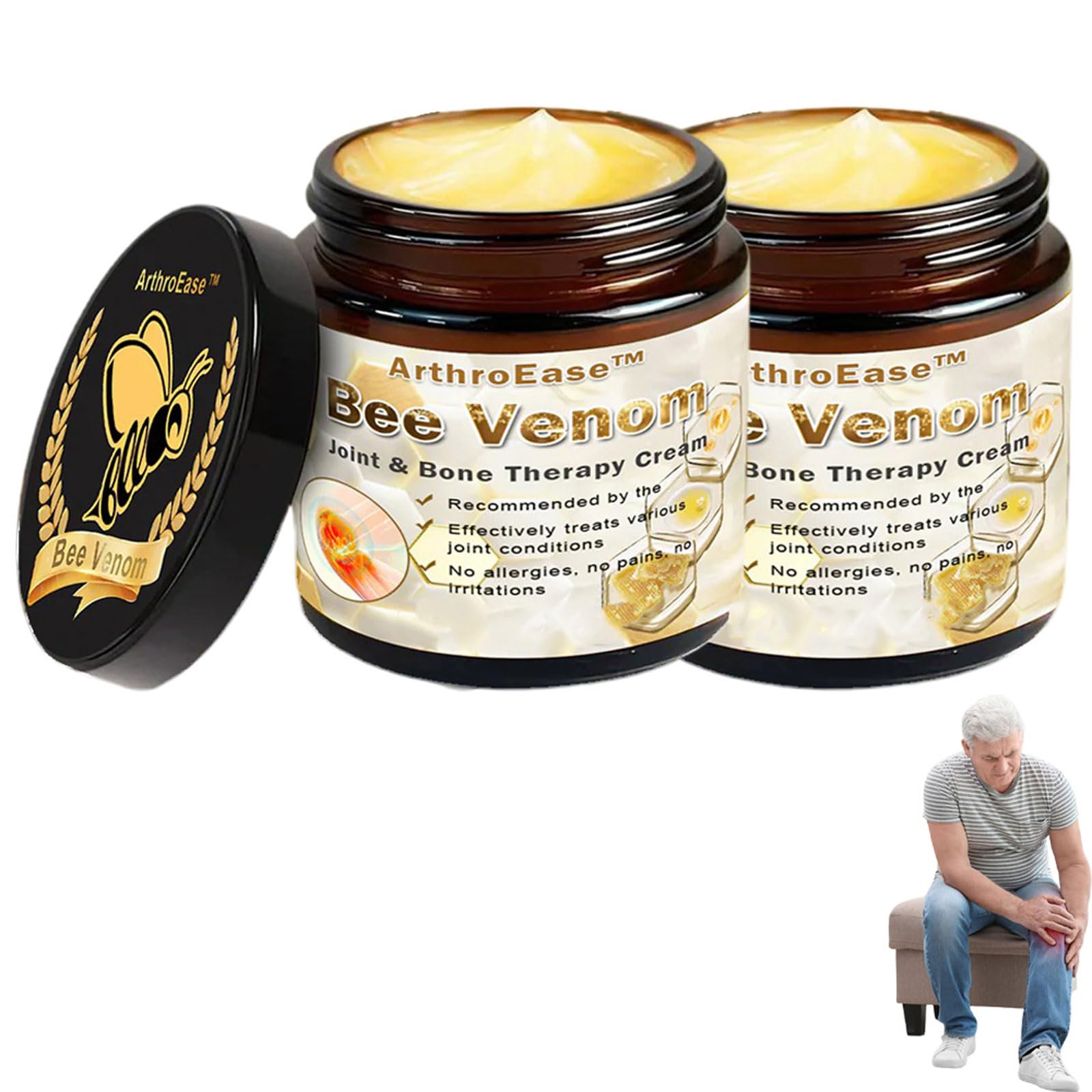 Bellrosy Cream BRクリーム 30g Amazon.com: ADFIRE Bee Venom Joint and Bone Cream,ArthroEase Bee